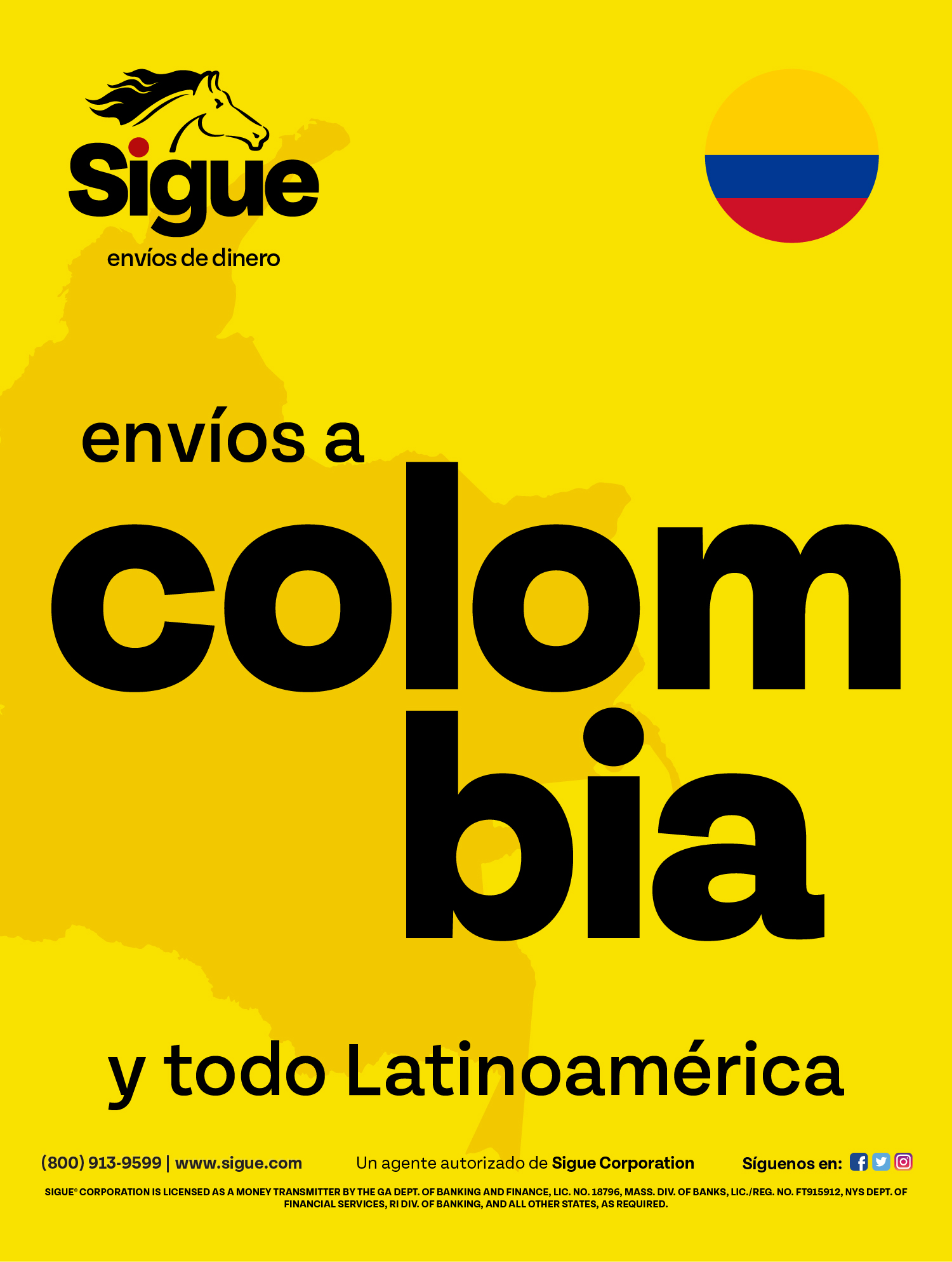 Sigue - Poster - Colombia
