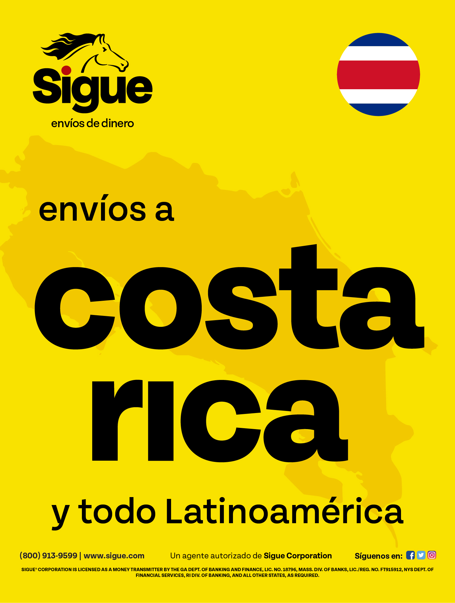 Sigue - Poster - CostaRica