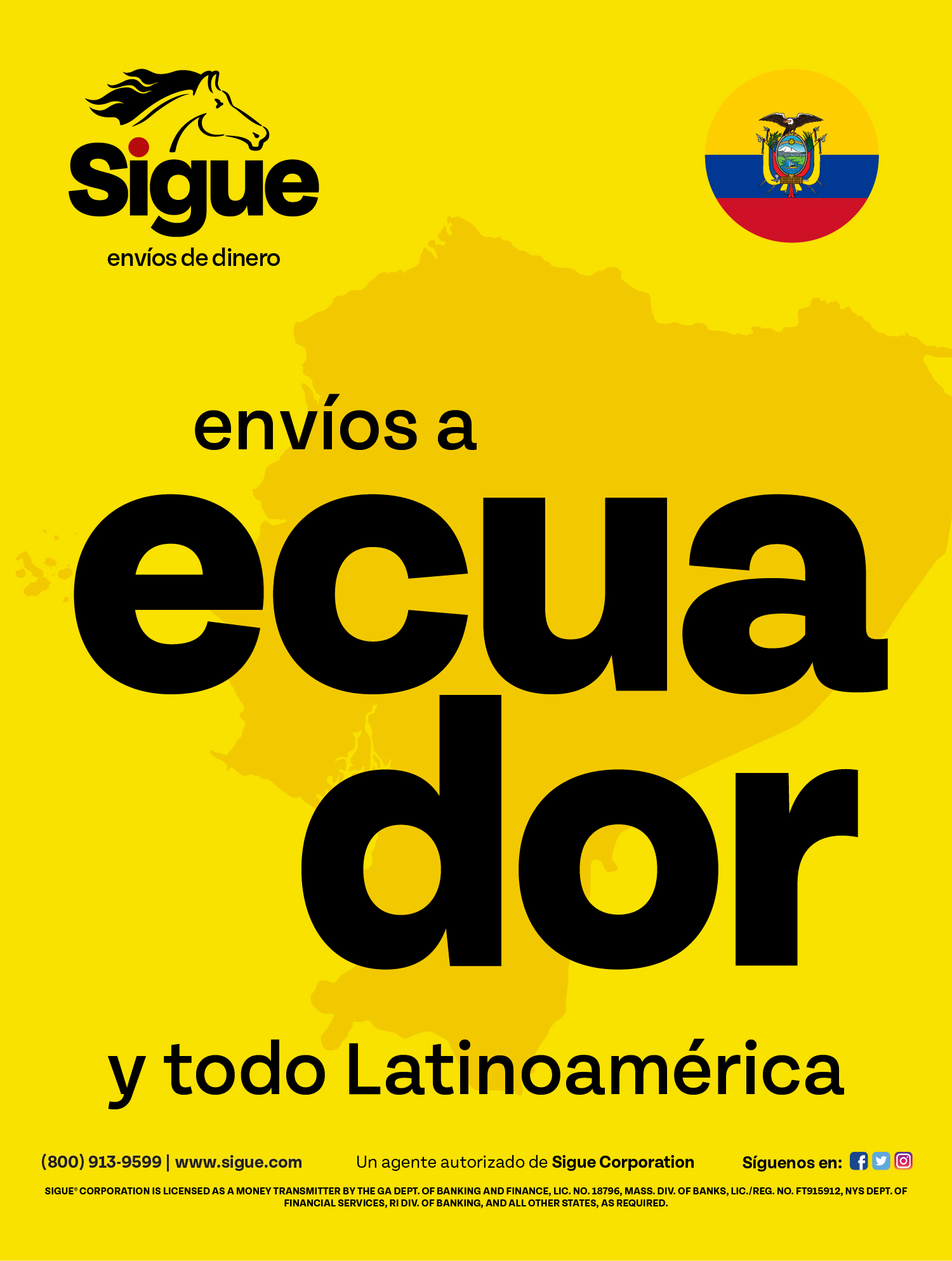Sigue - Poster - Ecuador