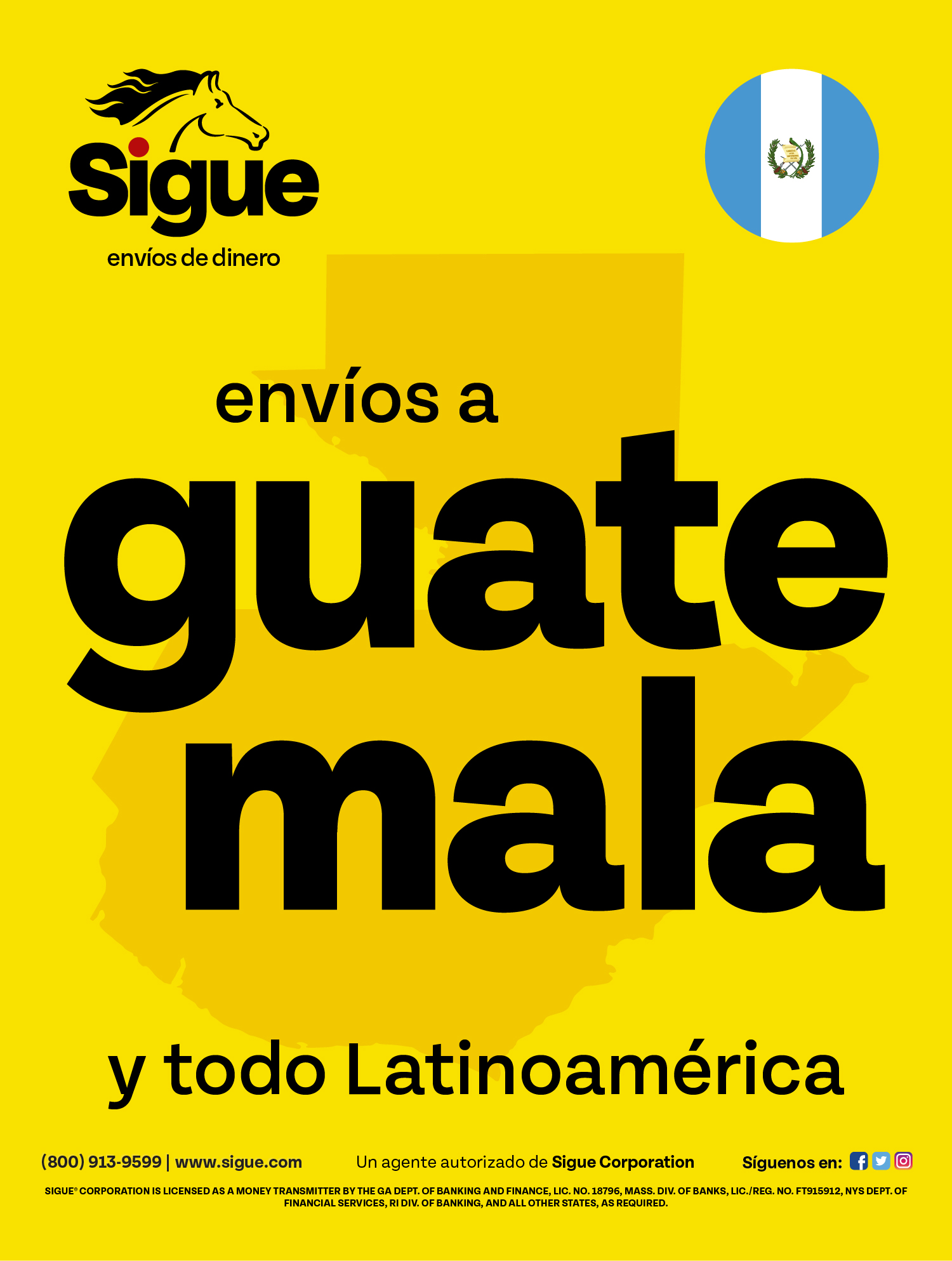 Sigue - Poster - Guatemala