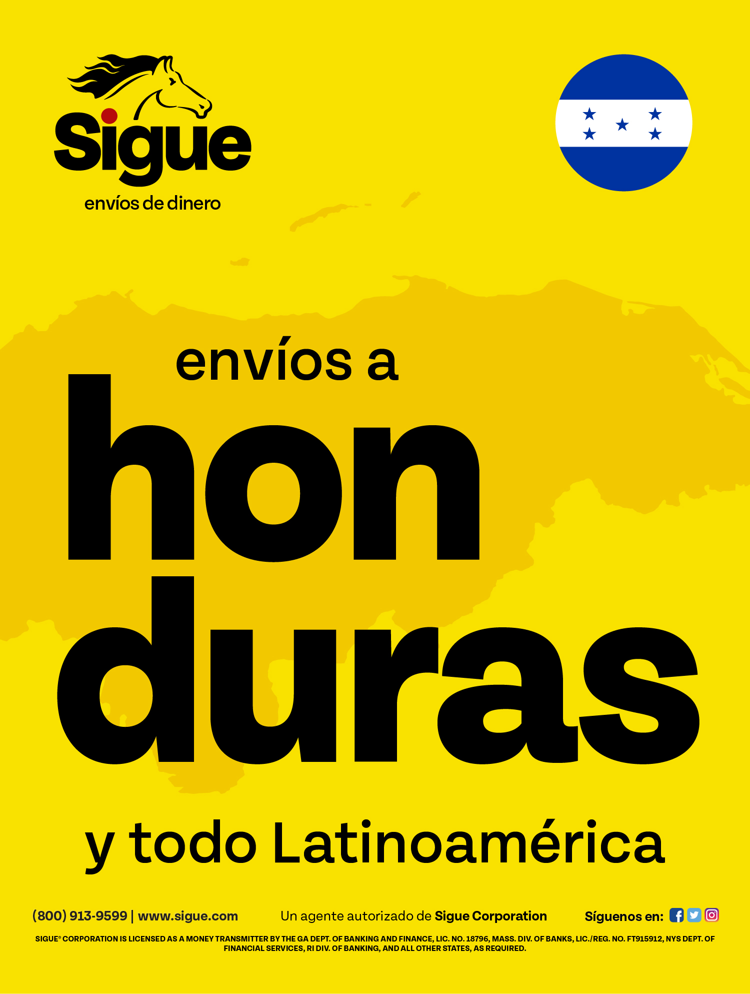 Sigue - Poster - Honduras